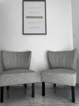Armchairs in the ALDental waiting area